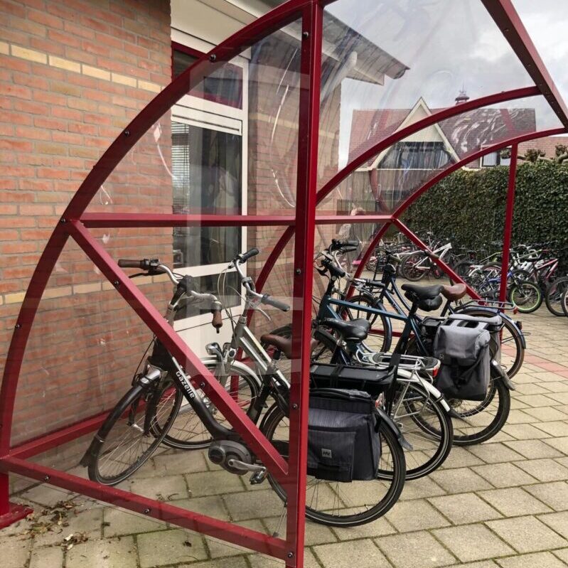 polycarbonaat fiets overkapping