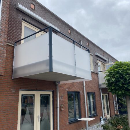 mat glas balkon plexiglas