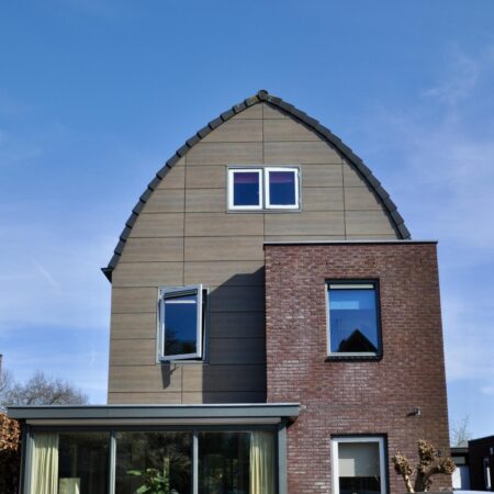 Trespa gevelbekleding woning